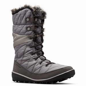 Columbia Heavenly™ Omni-Heat™ Lace Up Stövlar Dam Grå (ZKDTI6732)